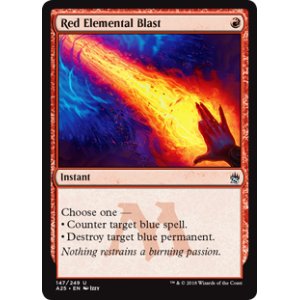 画像1: [英語版/日本語版]《赤霊破/Red Elemental Blast》(A25)