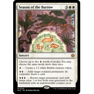 画像1: [英語版/日本語版]《巣ごもりの季節/Season of the Burrow》(BLB)