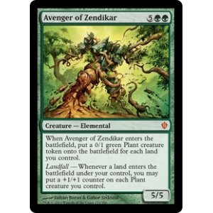 画像1: [英語版]《ゼンディカーの報復者/Avenger of Zendikar》(C13)