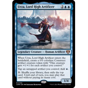 画像1: [英語版/日本語版]《最高工匠卿、ウルザ/Urza, Lord High Artificer》(CMM)