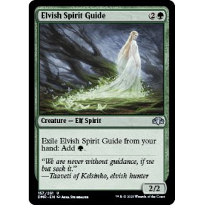 画像1: [英語版/日本語版]《エルフの指導霊/Elvish Spirit Guide》(DMR)