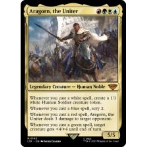 画像1: [英語版]《統一王、アラゴルン/Aragorn, the Uniter》(LTR)