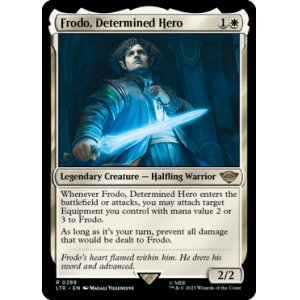 画像1: [英語版/日本語版]《固き決意の英雄、フロド/Frodo, Determined Hero》(LTR)