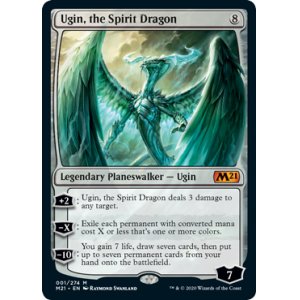 画像1: [日本語版]《精霊龍、ウギン/Ugin, the Spirit Dragon》(M21)