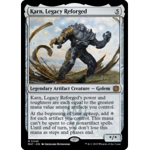 画像1: [日本語版]《再鍛されたレガシー、カーン/Karn, Legacy Reforged》(MAT)