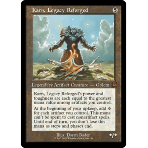 画像1: [日本語版]《再鍛されたレガシー、カーン/Karn, Legacy Reforged》(MAT)※旧枠