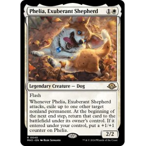 画像1: [英語版/日本語版]《溌剌の牧羊犬、フィリア/Phelia, Exuberant Shepherd》(MH3)