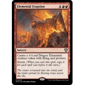 画像1: [英語版]《精霊の噴火/Elemental Eruption》(OTC)