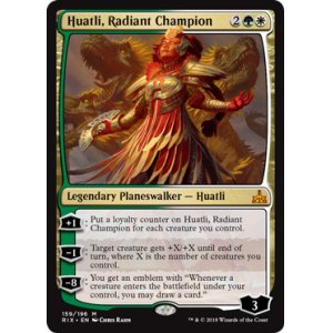 画像1: [英語版]《光輝の勇者、ファートリ/Huatli, Radiant Champion》(RIX)