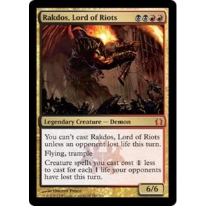 画像1: [英語版]《暴動の長、ラクドス/Rakdos, Lord of Riots》(RTR)