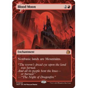 画像1: [英語版/日本語版]《血染めの月/Blood Moon》(WOT)