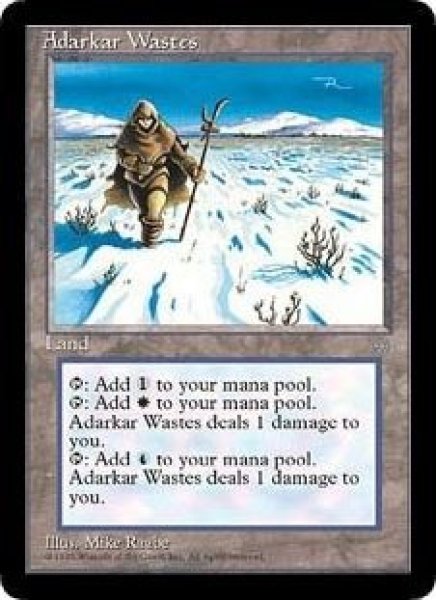 画像1: [英語版]《アダーカー荒原/Adarkar Wastes》(ICE) (1)