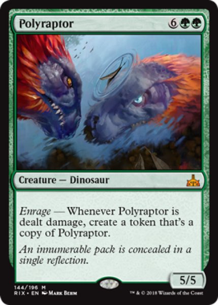 画像1: [日本語版]《万猛竜/Polyraptor》(RIX) (1)