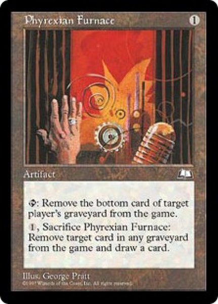 画像1: [英語版/日本語版]《ファイレクシアの炉/Phyrexian Furnace》(WTH) (1)